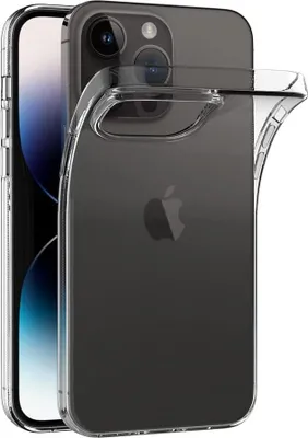 Produktbild von Ultra Dünn Hülle für iPhone 14 Pro Max Transparent Soft TPU Case Schutzhülle