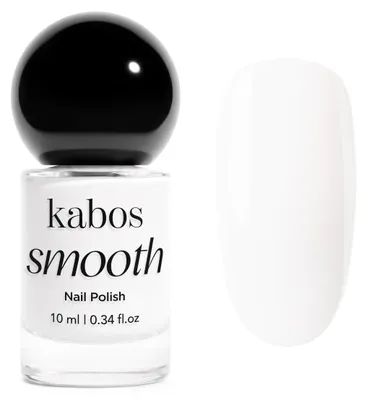 Image de Kabos Smooth Vernis à ongles classique blanc 10 Coconut 10 ml | Longue tenue