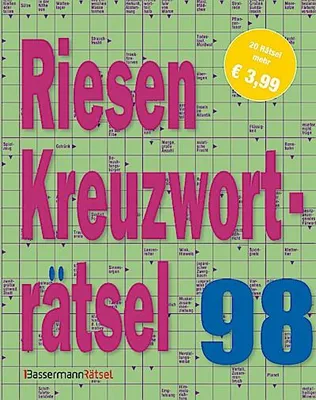 Immagine prodotto di Riesen-Kreuzworträtsel 98 (5 Exemplare à 3,99 EUR)