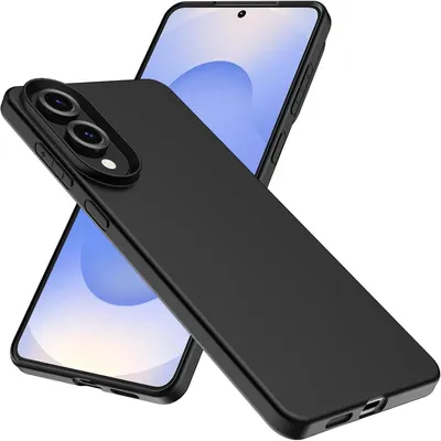 Obrázok produktu pre Pre Samsung Galaxy S25 Edge 5G Silikónové TPU ochranné puzdro Cover Flexible Thin Case Black