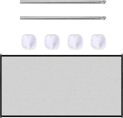 Obrázok produktu pre Dverový priechod pre psov a mačky – bez vŕtania – domáce zvieratá – 18 m x 72 cm – kov