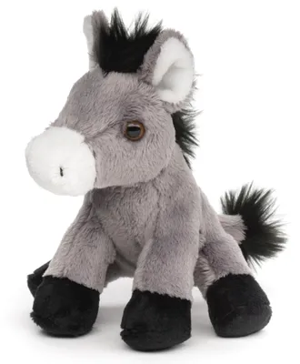 Produktbild von Uni-Toys - Esel Plushie, sitzend - 14 cm (Höhe) - Plüschtier, Kuscheltier
