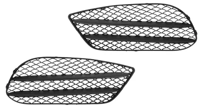 Imagen del producto de Rejilla para luces antiniebla del parachoques delantero, color , de repuesto para vehículos Mercedes-Benz Clase E Coupé (W207, A207, C207) con acabado AMG Line, modelos de 2013 a 2016