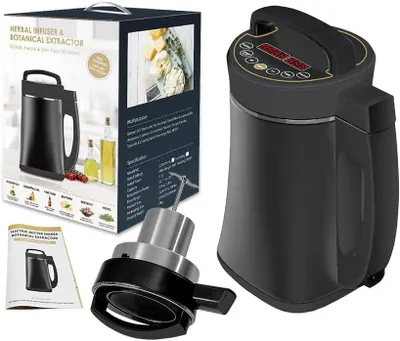 Decarboxylator & Kräuterinfuser, 1300 ml, Temperaturregelung