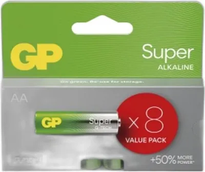 Zdjęcie produktu dla Bateria Alkaliczna Super G-Tech Aa Lr06 8 Sztuk