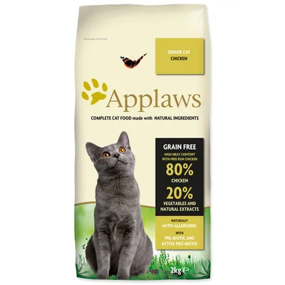 Obrázok produktu pre Applaws Cat 2 kg kuracie mäso SENIOR