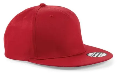 Produktbild von Beechfield - Snapback Mütze Rapper FK1460 (Einheitsgröße) (Rot)