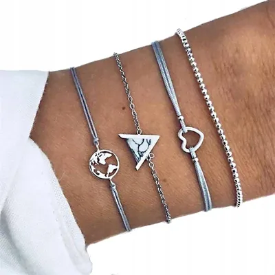 Produktbild von BOHO RETRO PUNK Charms ARMBAND SET 58