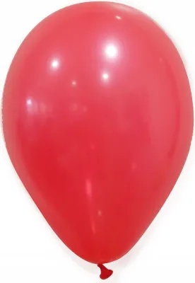 Image de Ballons de décoration de fête 50 pièces rouge rubis 30cm - taille unique