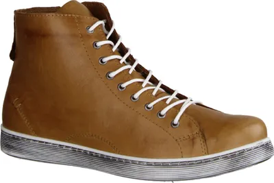 Produktbild von Andrea Conti 0341500 Hightop Sneaker, Damen, Brandy (braun), Leder, NEU, TOPP - Damenschuhe Top Trends, Braun, leder