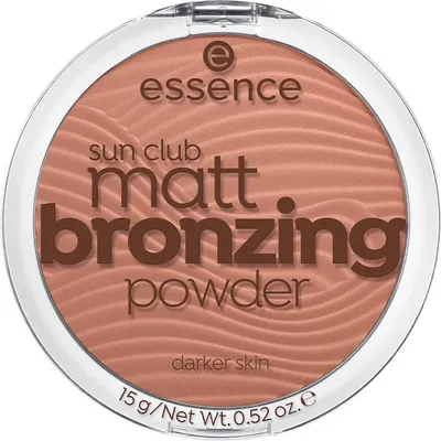 Obrázek produktu pro Matný bronzovací pudr Sun Club od Essence, odstín 02 - Pro zářivý letní vzhled, 15g