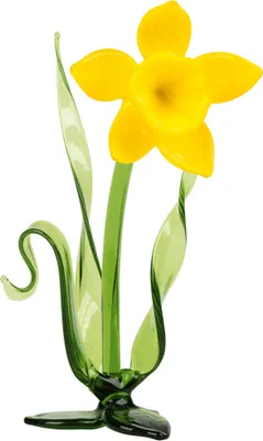 Produktbild von Glasblume »Osterglocke«.
