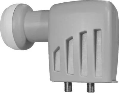 Produktbild von Preisner SP42EN, Twin LNB, 10,7 - 11,7 GHz, 9.75 - 10.6 GHz, 60 dB, 0,3 dB, Grau