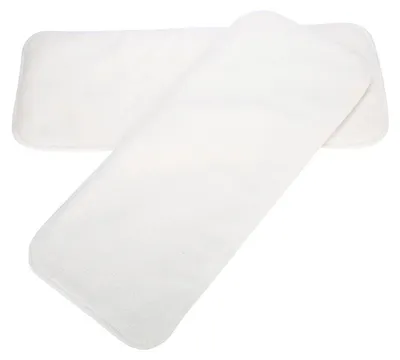 Immagine prodotto di 2 inserti per pannolini, lavabili, riutilizzabili, morbidi