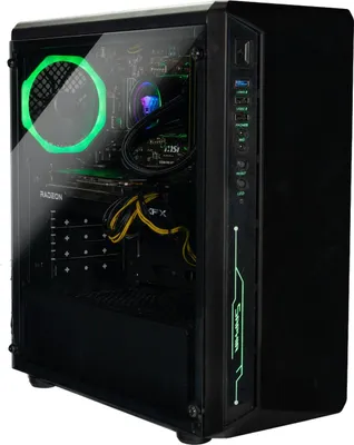 Immagine prodotto di Broonbee PC da gioco Xeon v4 Amazon C-3 SAPHIR 64 GB - 1 TB NVMe Nvidia GeForce RTX 5060 Raffreddamento ad acqua da 240 mm senza RGB