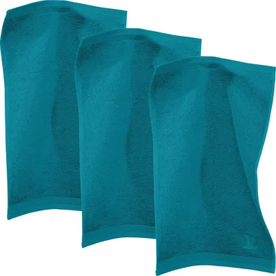 Produktbild von Möve Gästetuch Superwuschel" 3er-Pack petrol 30x50 cm"
