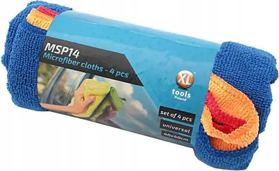 Produktbild von FEINZ | Mikrofasertücher 4er Set - 40x40 cm - Hochwertig - Reinigungstücher - Fussel- und streifenfrei