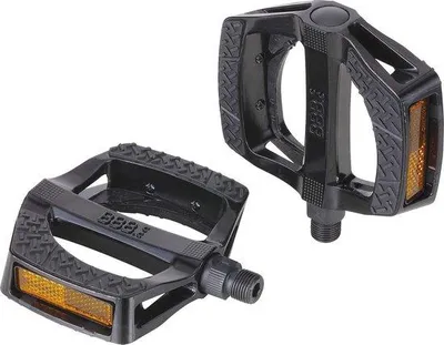 Productafbeelding van Famanu fiets pedalen met antislip oppervlak en reflectoren - Lichtgewicht en duurzaam