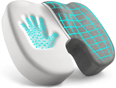Produktbild von Sitzkissen, Bürostuhlkissen, Bürostuhlkissen aus Memory-Schaum, rutschfestes Sitzkissen für Gamer, Autositzkissen, Computerstuhlkissen, waschbarer Bezug