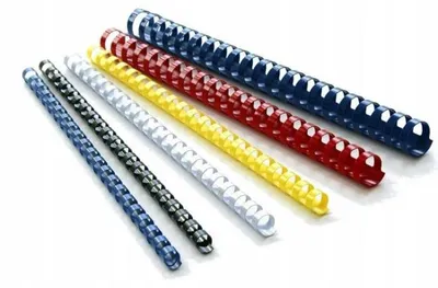 Image de Reliure plastique Argo, 10 mm, vert (lot de 100)