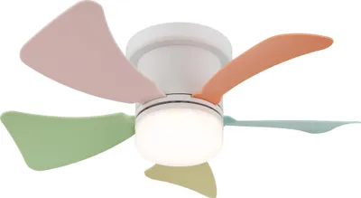 Produktbild von Globo Lighting Deckenventilator Metall weiß matt, LED