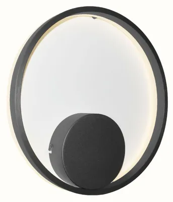 Produktbild von AZzardo AZ4705 Wandleuchte HALO 40 WALL BK