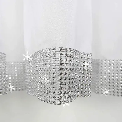 Produktbild von Famanu Vorhang Voile mit Faltenband - Weiß