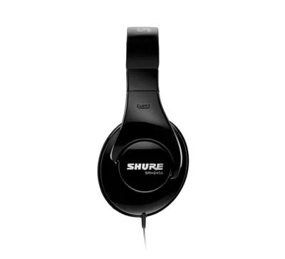 Produktbild von Shure SRH240A, Kabelgebunden, Musik, Kopfhörer, Schwarz
