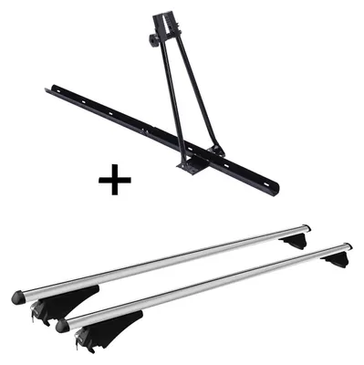 Produktbild von Fahrradträger ORION + Relingträger Tiger XL kompatibel mit für BMW X1 E84 09-15