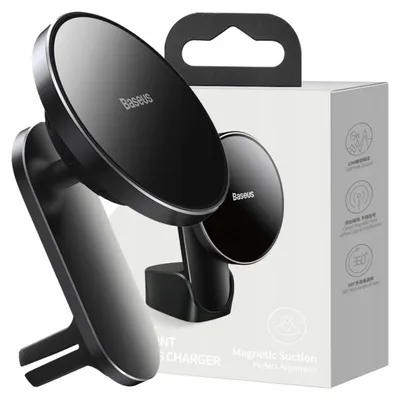 Obrázek produktu pro Baseus WXJN-01 nabíječka mobilních zařízení Mobilní telefon černý USB Bezdrátové nabíjení Auto