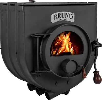Produktbild von Bruno® Werkstattofen Mini I mit Herdplatte schwarz 6 kW Stahl A