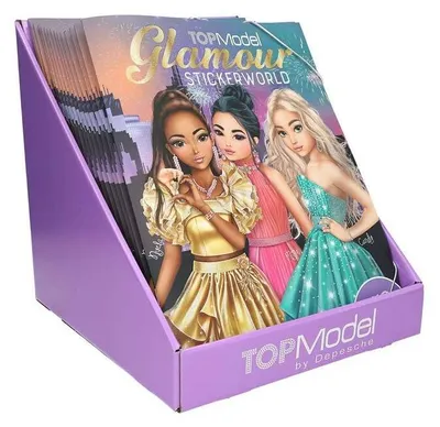Zdjęcie produktu dla Zestaw z naklejkami Glamour Top Model