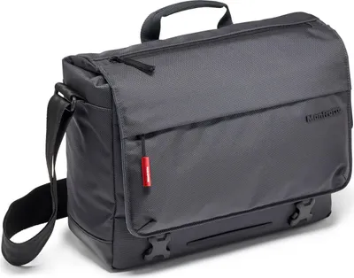 Produktbild von Manfrotto MB MN-M-SD-10, Messengerhülle, Jede Marke, Canon EOS M5, Fujifilm X-Pro2, Fujifilm X-T1, Fujifilm X-T10, Fujifilm X-T1 IR, Fujifilm X-T2,..., Schultergurt, Notebook-Gehäuse, Schwarz, Grau