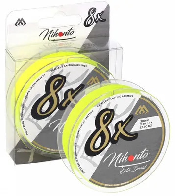 Zdjęcie produktu dla Mikado Plecionka Nihonto Octa Braid 150 m Fluo  0,16 mm