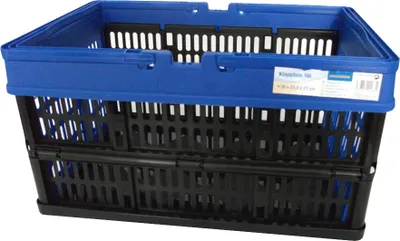 Produktbild von Klappbox blau/schwarz 16l EUROHOME®