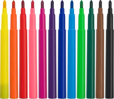 Immagine prodotto di JOLLY 4446-0012 12 penne per aerografo, colori assortiti
