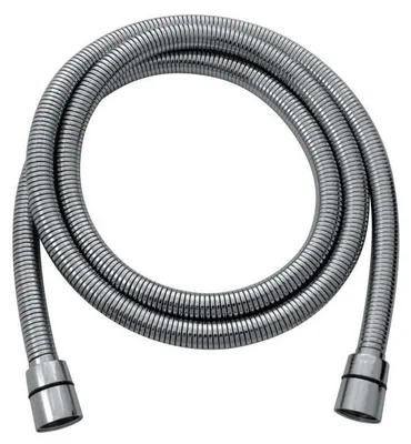 Immagine prodotto di Shower hose - ROUSSEAU - double chrome-plated stainless steel clasp - extendable from 1.5 to 1.85m - 5-year warranty