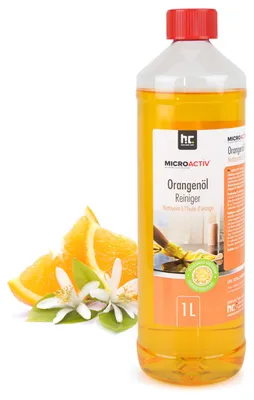Produktbild von 1 L Microactiv® Orangenöl Reiniger Konzentrat - Reinigungsmittel stark gegen Fettablagerungen