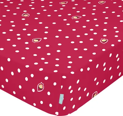 Immagine prodotto di Lenzuolo HappyFriday MR FOX Rosso Colorato 60 x 120 x 14 cm