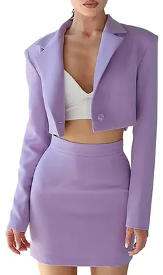 Immagine prodotto di Elzusha - Elegante abito a tubino con blazer, set composto da due pezzi