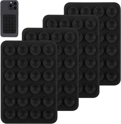 Image de Support en silicone avec ventouse antidérapante pour selfies