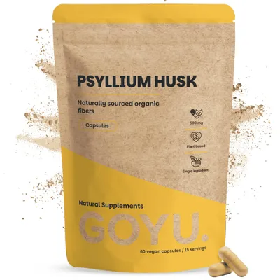 Produktbild von Goyu -Psylliumschalenfasern (60 Kapseln)
