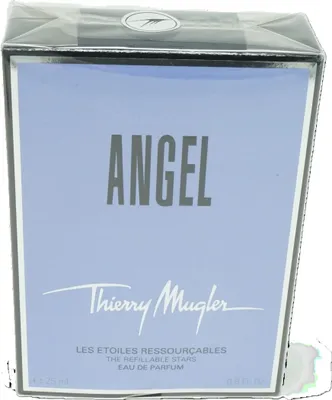 A product box for Thierry Mugler Angel Eau de Parfum.