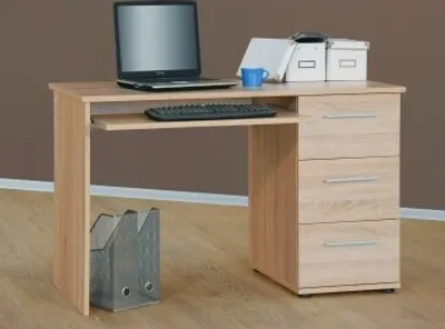 Produktbild von Schreibtisch Computertisch Bürotisch Kinderschreibtisch sonoma eiche