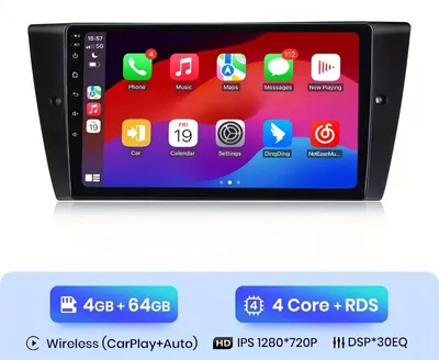 Immagine prodotto di Autoradio multimediale con display HD da 9 pollici, navigatore integrato e connettività wireless