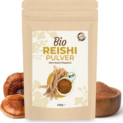 Produktbild von Reishi Pilz Pulver 250g