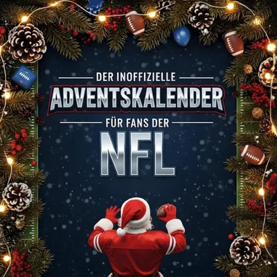 Produktbild von Der inoffizielle Adventskalender für Fans der NFL