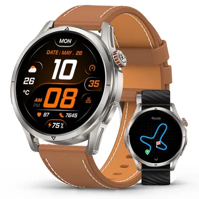 Produktbild von 2025 KOSPET MAGIC R10 GPS Smartwatch Herren Smartwatch Damen 1,43 Zoll 450 mAh mehr als 12 Tage Akkulaufzeit Smartwatch für urbanen Sport Neu