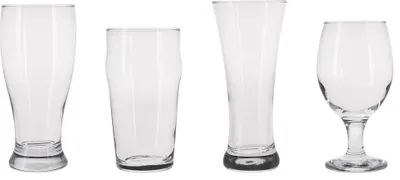 Produktbild von Set mit 8 Biergläsern Excellent Houseware, Glas, 500 ml, transparent