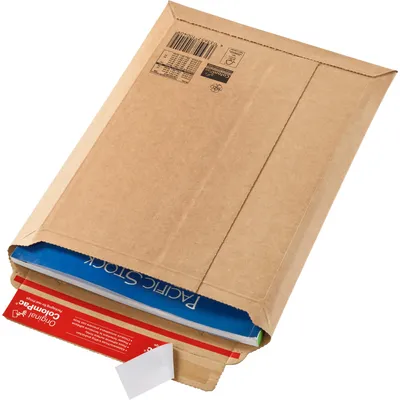 Produktbild von ColomPac Versandtasche, aus brauner Wellpappe, DIN A3; 1 Stück